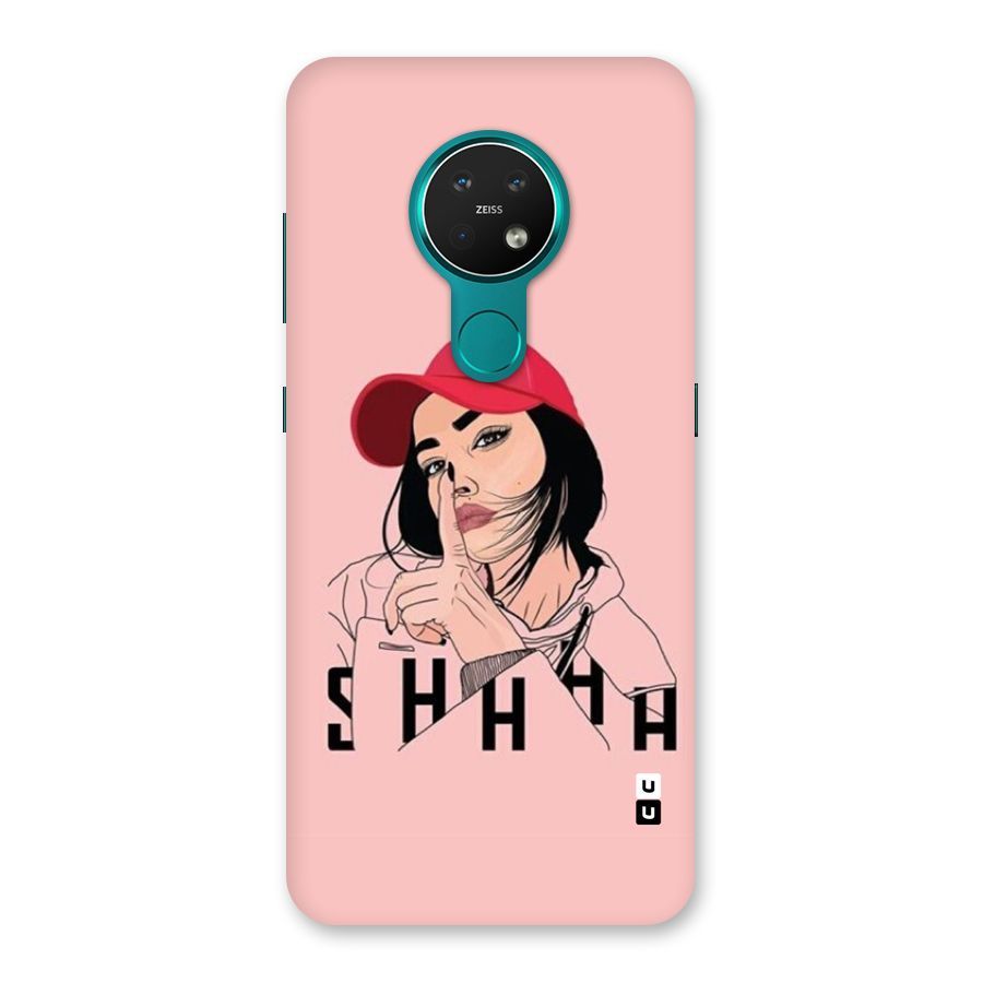 Shhhh Girl Back Case for Nokia 7.2