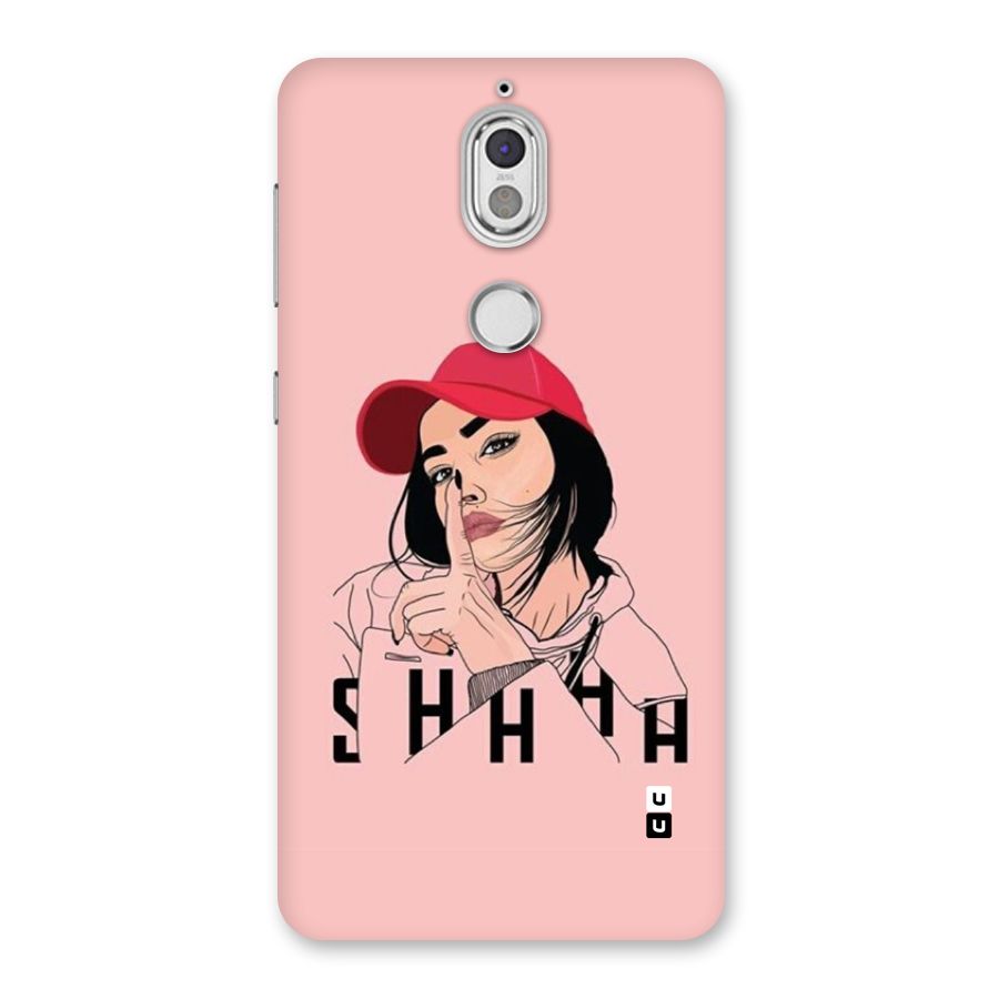 Shhhh Girl Back Case for Nokia 7