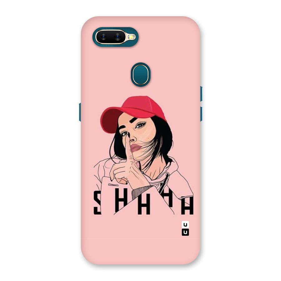 Shhhh Girl Back Case for Oppo A12s