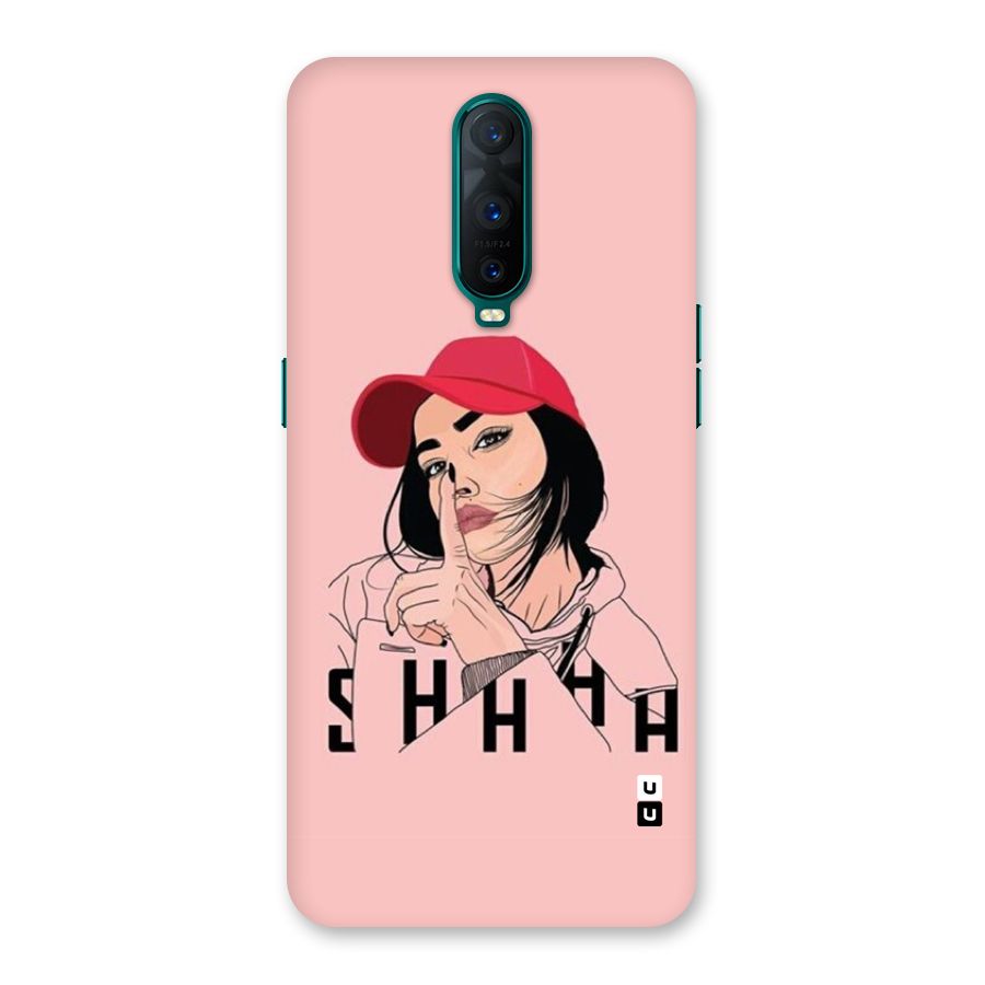 Shhhh Girl Back Case for Oppo R17 Pro