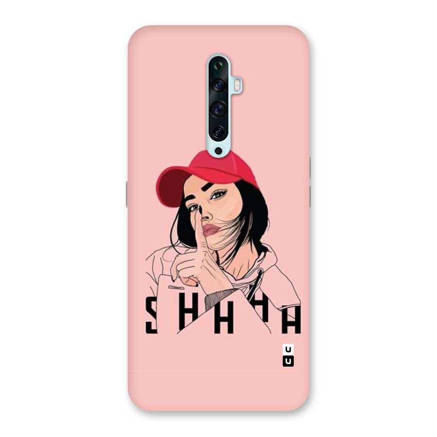 Shhhh Girl Back Case for Oppo Reno2 Z