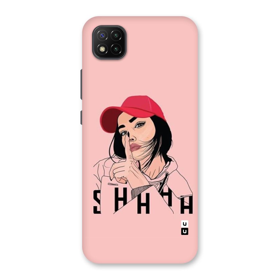 Shhhh Girl Back Case for Poco C3