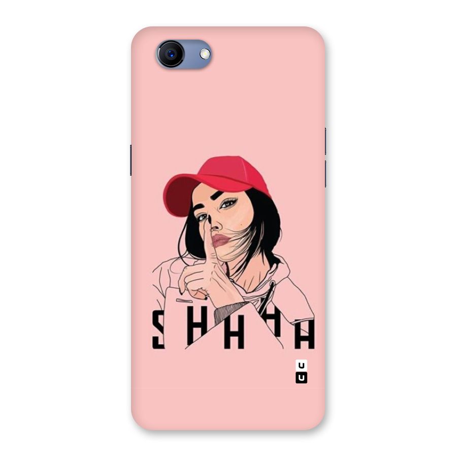 Shhhh Girl Back Case for Realme 1