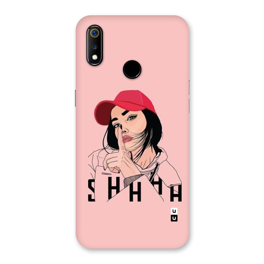 Shhhh Girl Back Case for Realme 3
