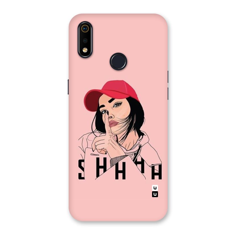 Shhhh Girl Back Case for Realme 3i