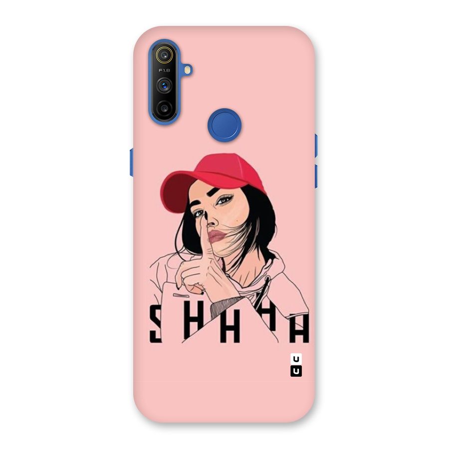 Shhhh Girl Back Case for Realme Narzo 10A