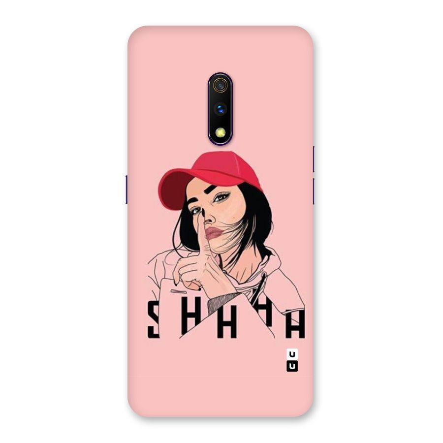 Shhhh Girl Back Case for Realme X
