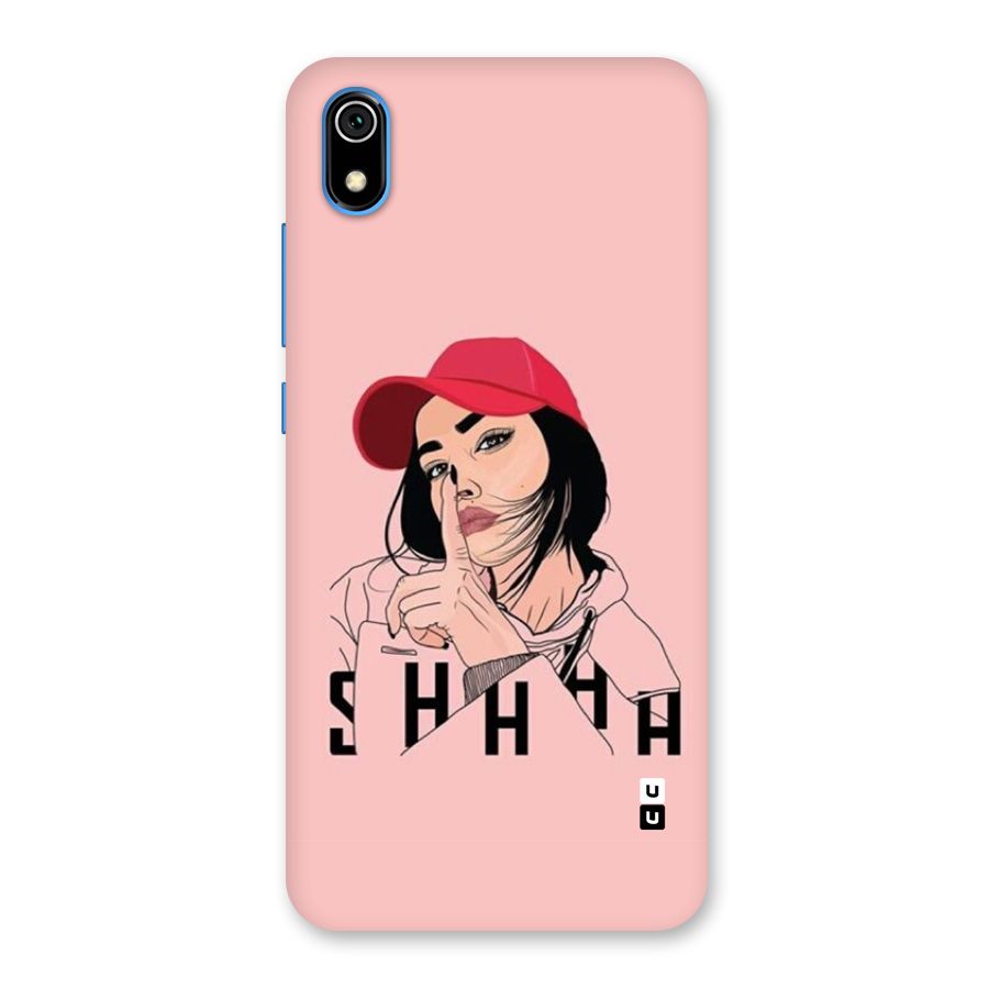Shhhh Girl Back Case for Redmi 7A