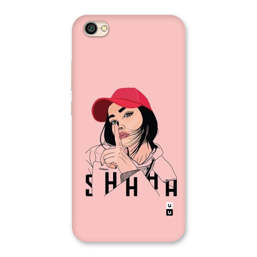 Shhhh Girl Back Case for Redmi Y1 Lite