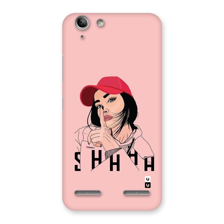 Shhhh Girl Back Case for Vibe K5
