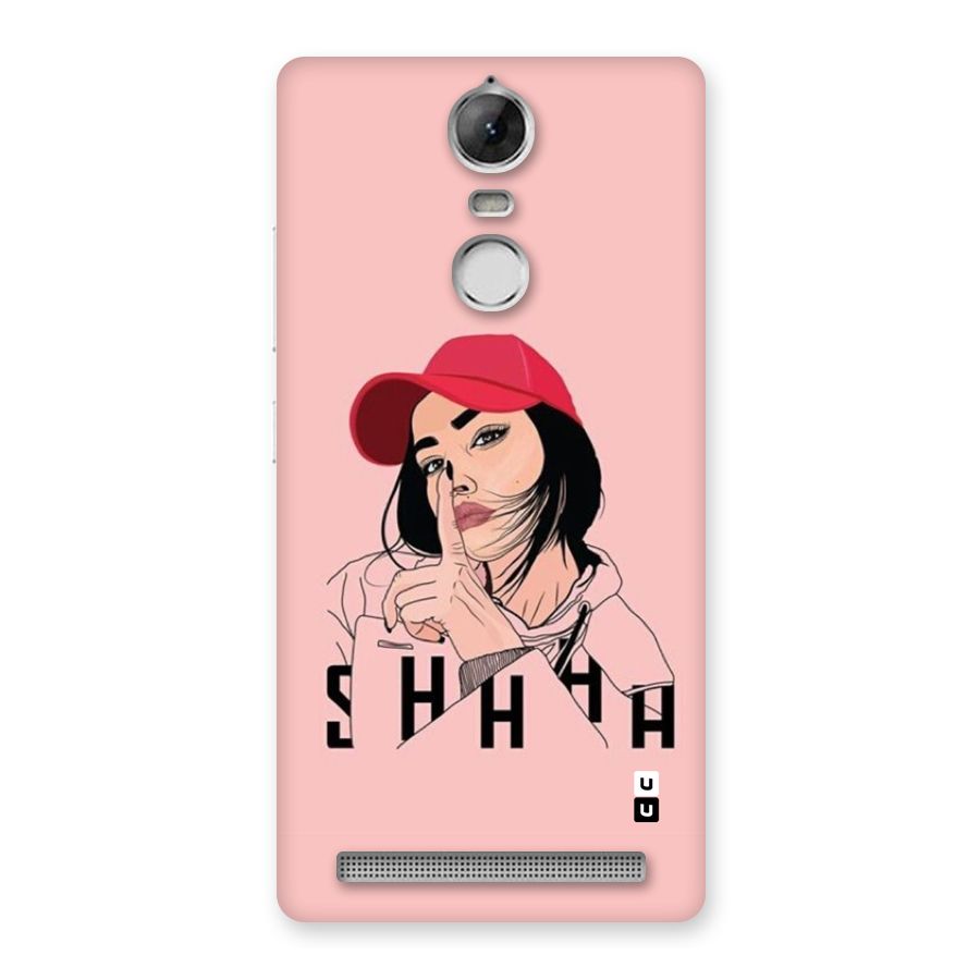 Shhhh Girl Back Case for Vibe K5 Note