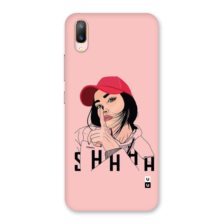 Shhhh Girl Back Case for Vivo V11 Pro
