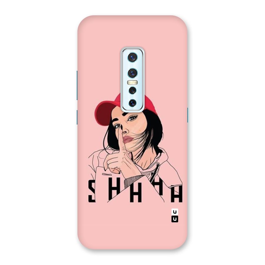 Shhhh Girl Back Case for Vivo V17 Pro
