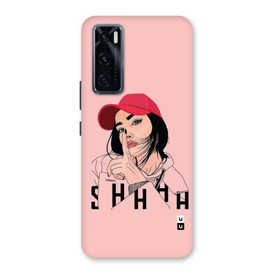 Shhhh Girl Back Case for Vivo V20 SE