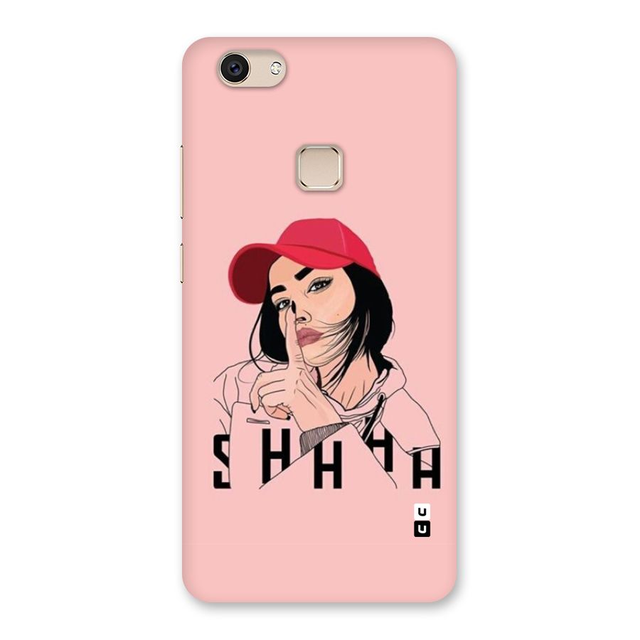 Shhhh Girl Back Case for Vivo V7
