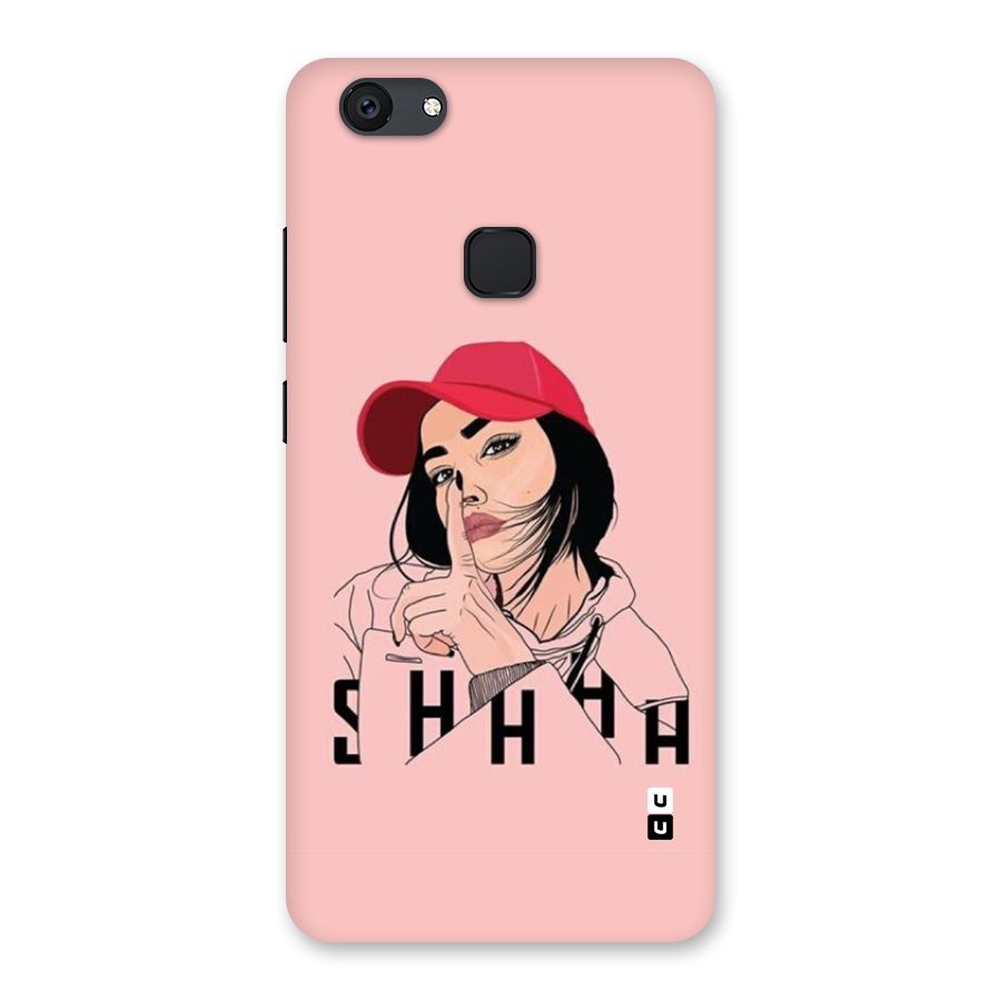 Shhhh Girl Back Case for Vivo V7 Plus