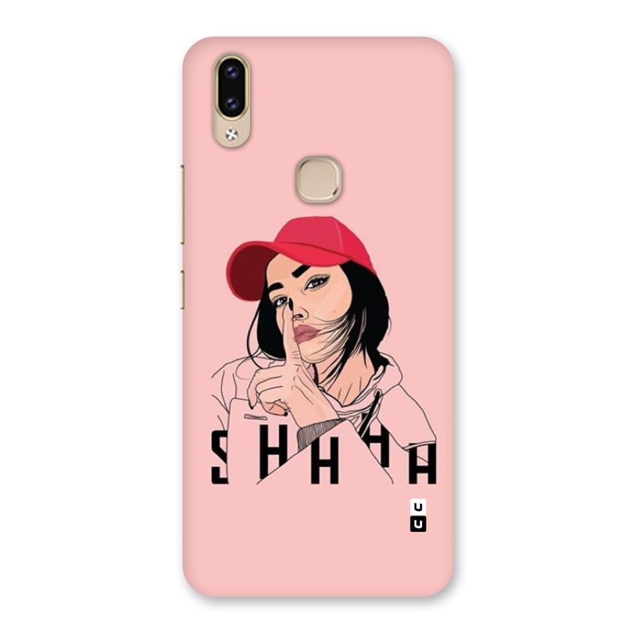 Shhhh Girl Back Case for Vivo V9 Youth