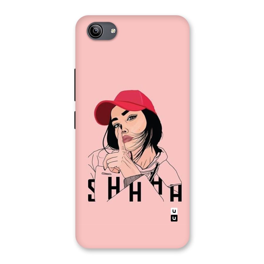 Shhhh Girl Back Case for Vivo Y81i