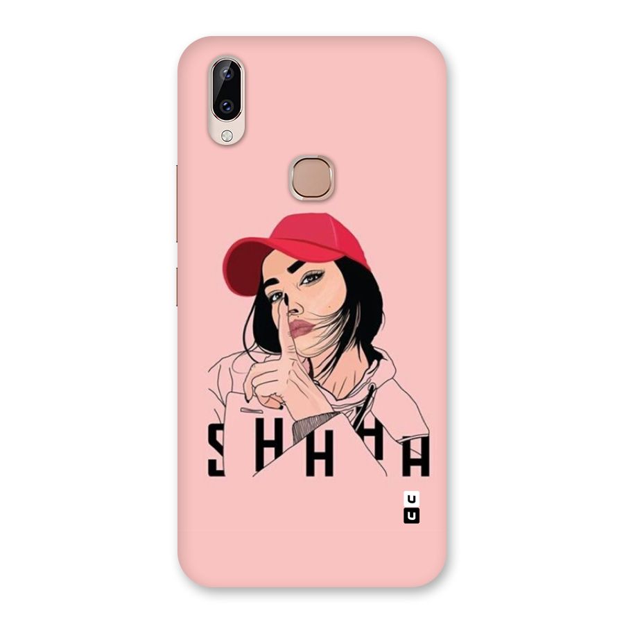 Shhhh Girl Back Case for Vivo Y83 Pro