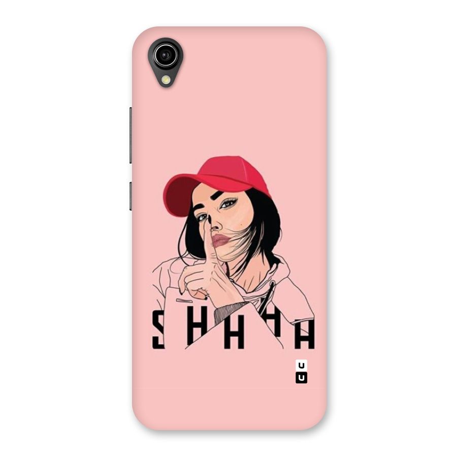 Shhhh Girl Back Case for Vivo Y90