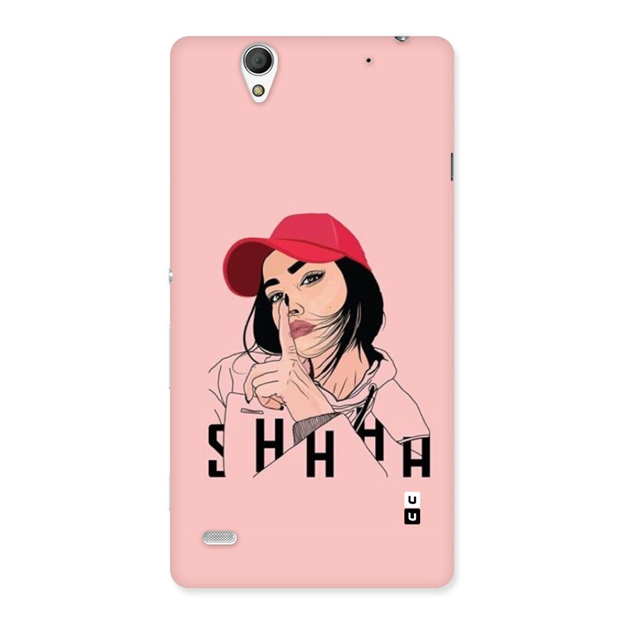 Shhhh Girl Back Case for Xperia C4