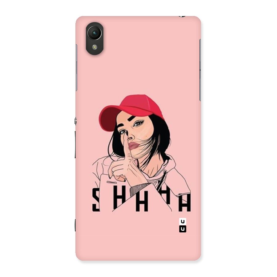 Shhhh Girl Back Case for Xperia Z2
