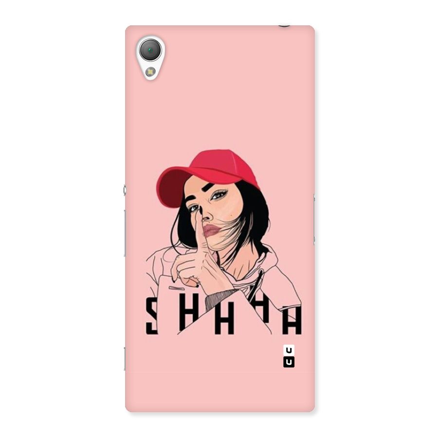Shhhh Girl Back Case for Xperia Z3