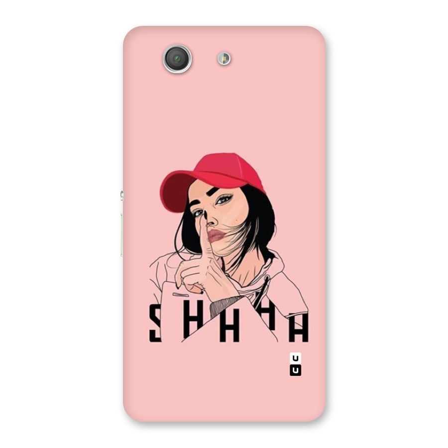 Shhhh Girl Back Case for Xperia Z3 Compact