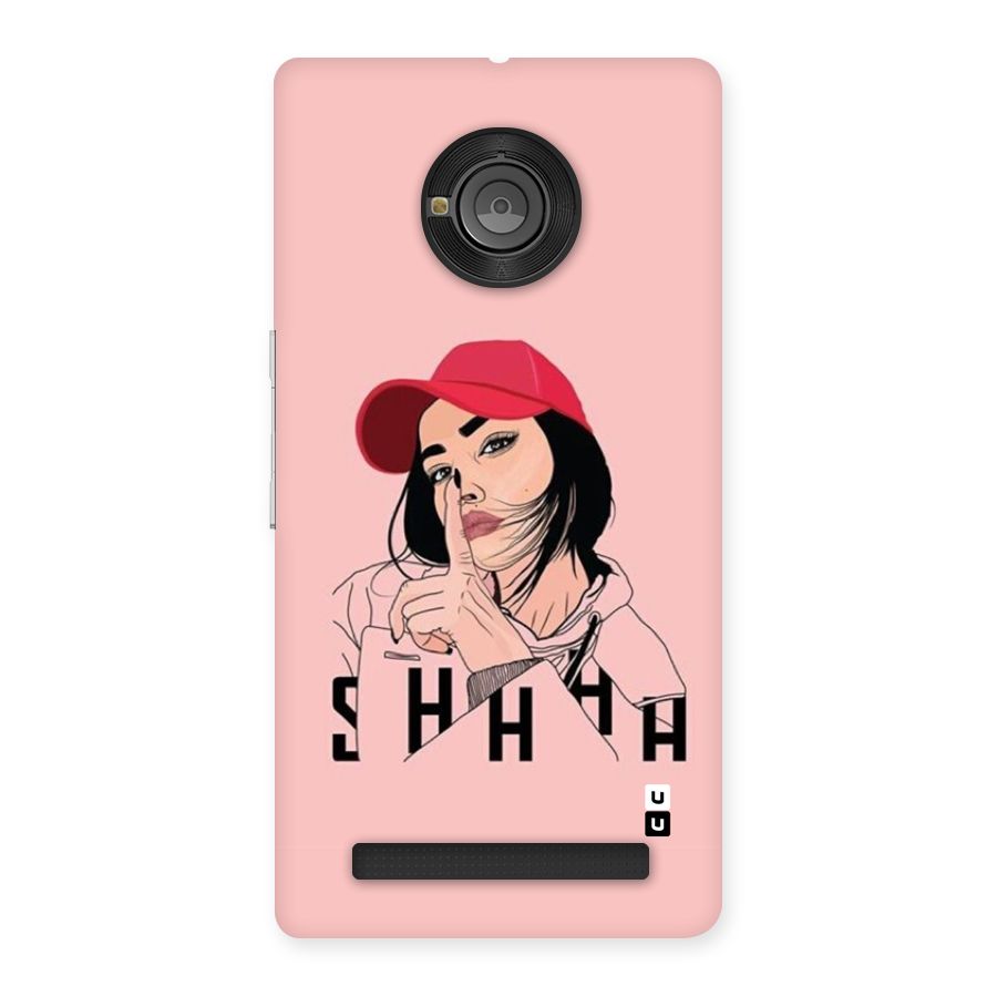 Shhhh Girl Back Case for Yunique