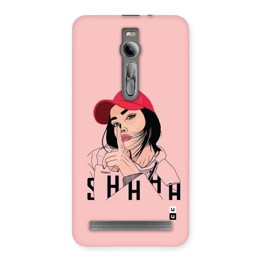 Shhhh Girl Back Case for Zenfone 2
