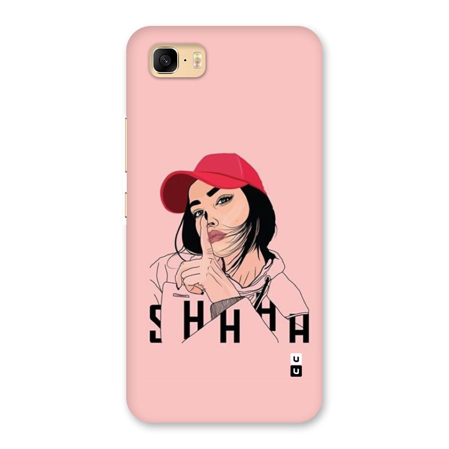 Shhhh Girl Back Case for Zenfone 3s Max