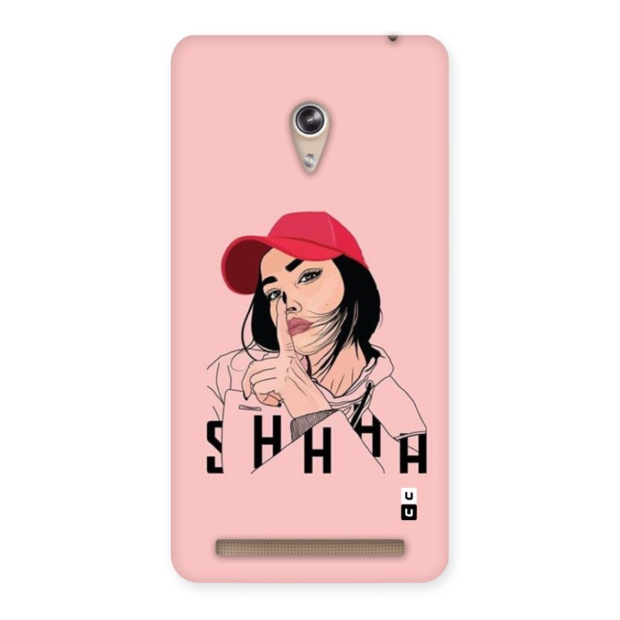 Shhhh Girl Back Case for Zenfone 6
