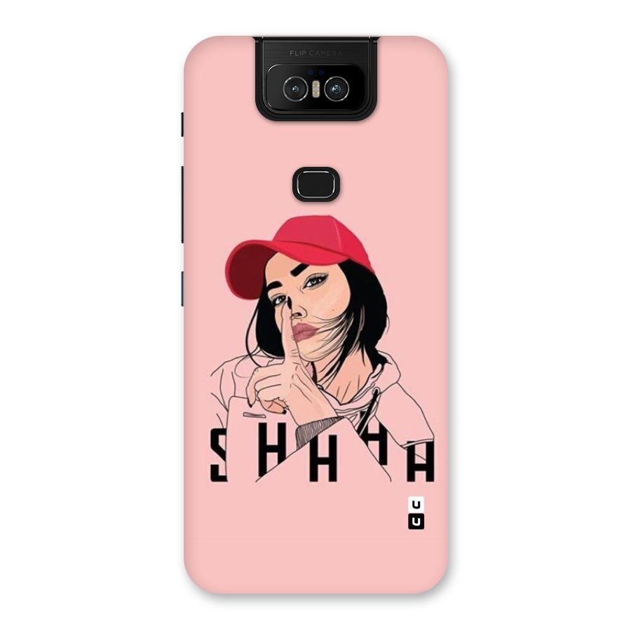 Shhhh Girl Back Case for Zenfone 6z