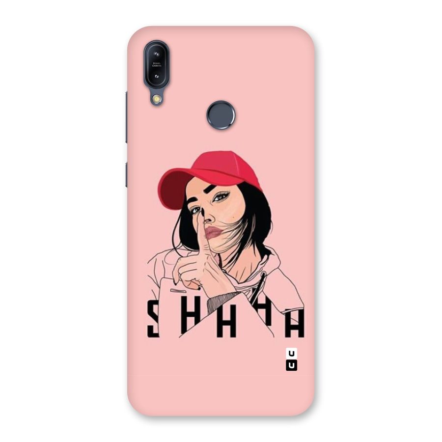 Shhhh Girl Back Case for Zenfone Max M2