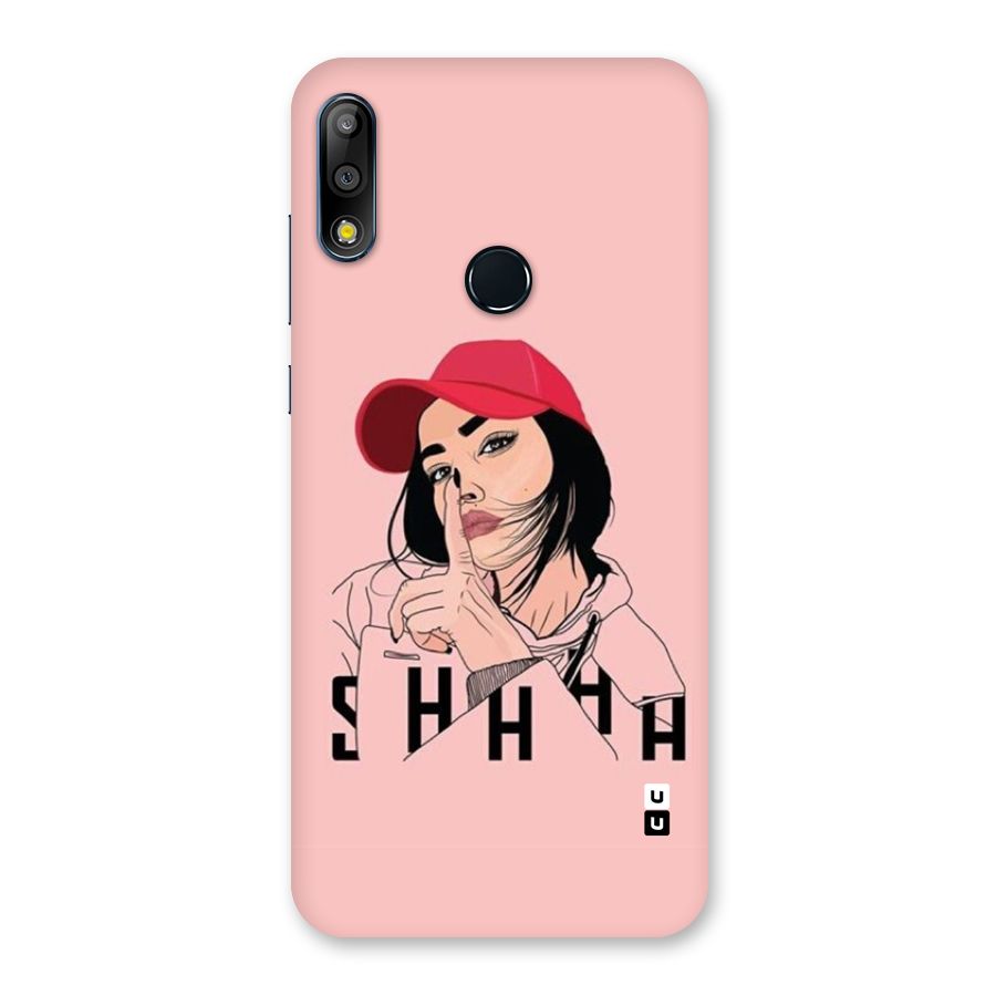 Shhhh Girl Back Case for Zenfone Max Pro M2