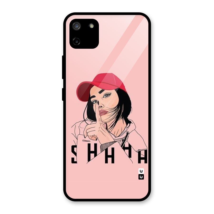 Shhhh Girl Glass Back Case for Realme C11