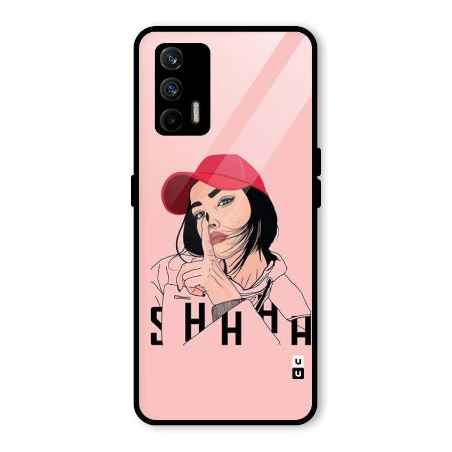 Shhhh Girl Glass Back Case for Realme GT 5G