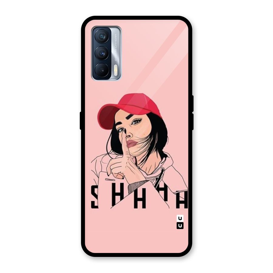 Shhhh Girl Glass Back Case for Realme X7
