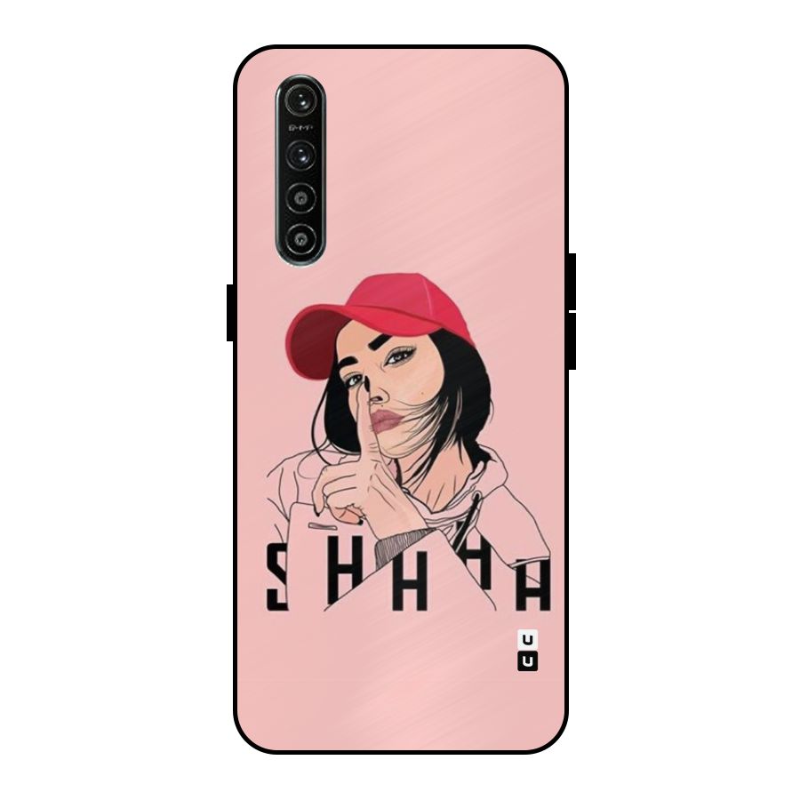Shhhh Girl Metal Back Case for Realme XT