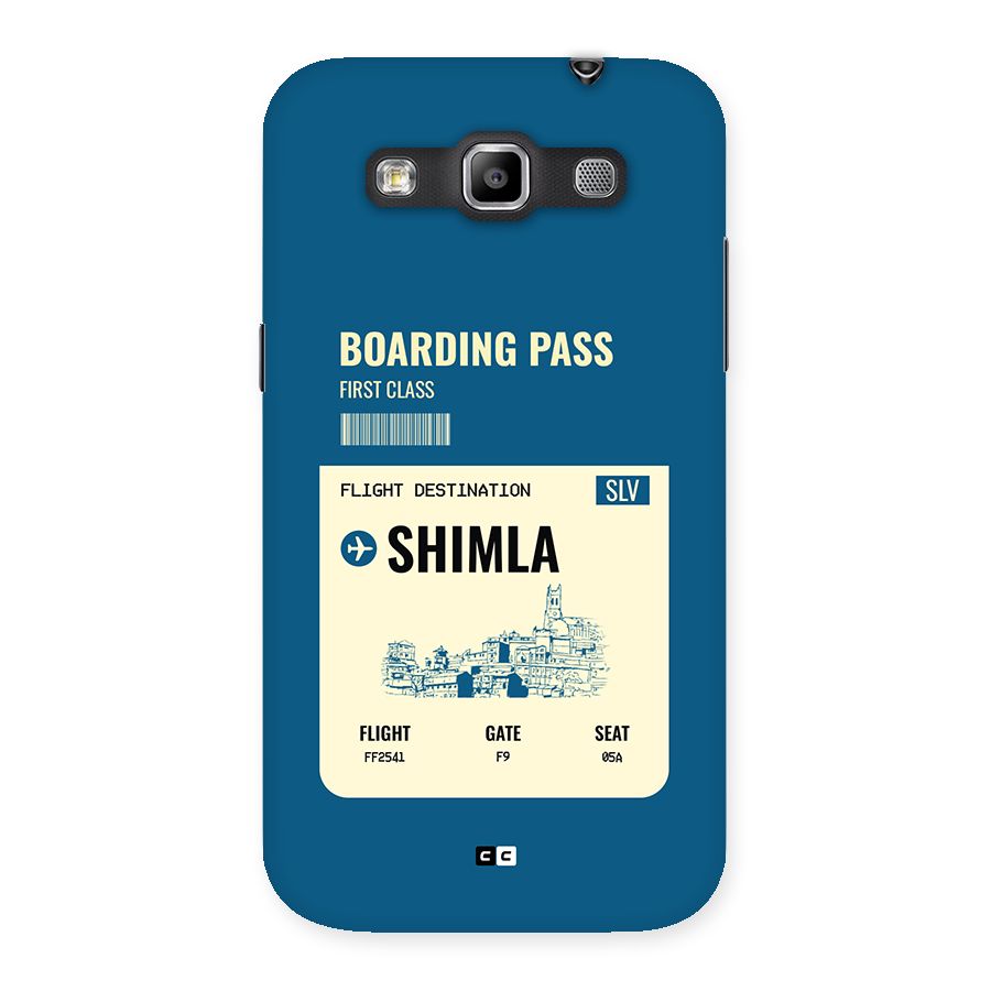 Shimla Boarding Pass Back Case for Galaxy Grand Quattro