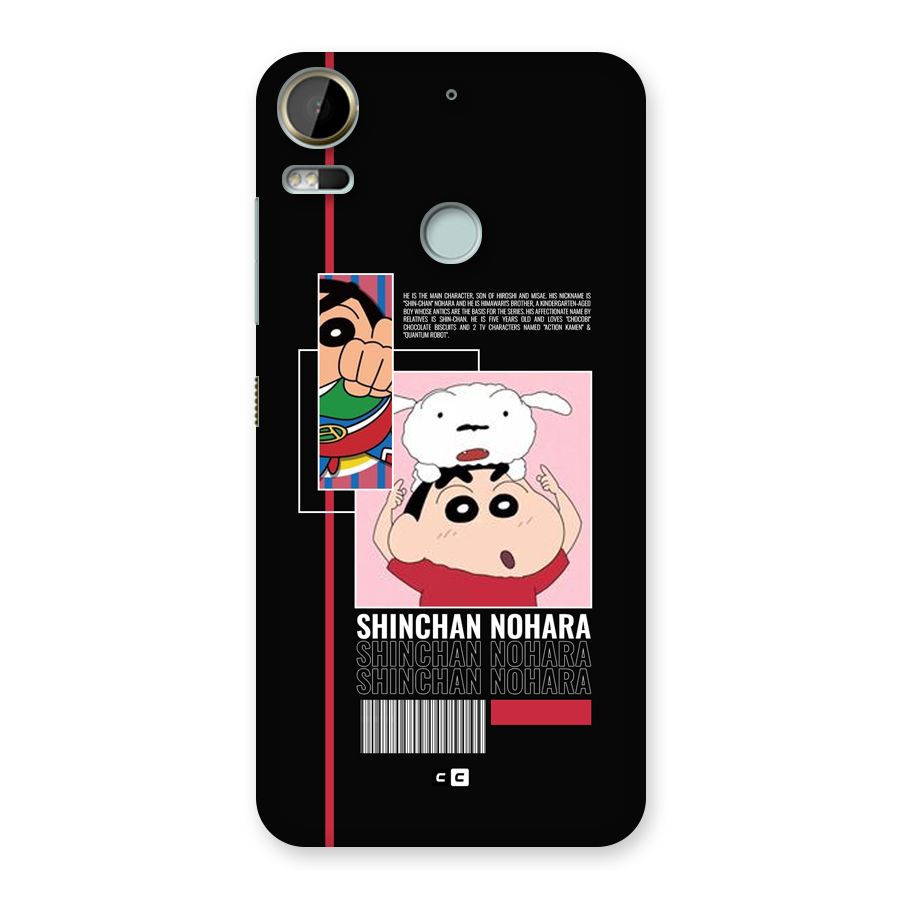 Shinchan Nohara Back Case for Desire 10 Pro