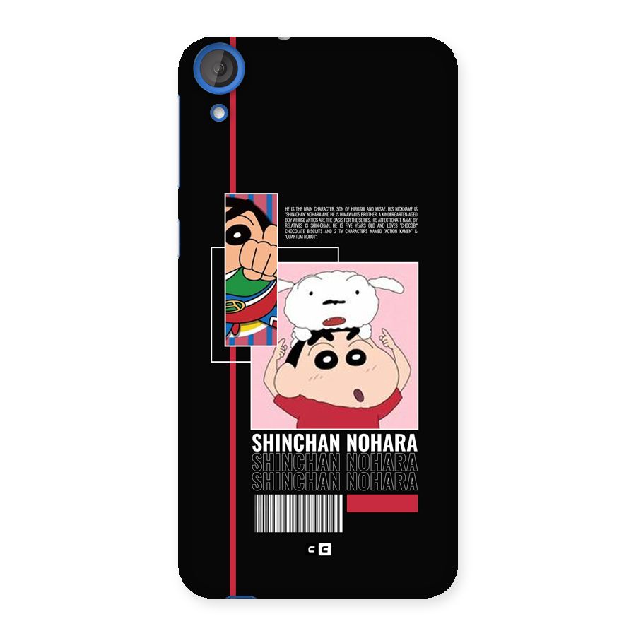 Shinchan Nohara Back Case for Desire 820s