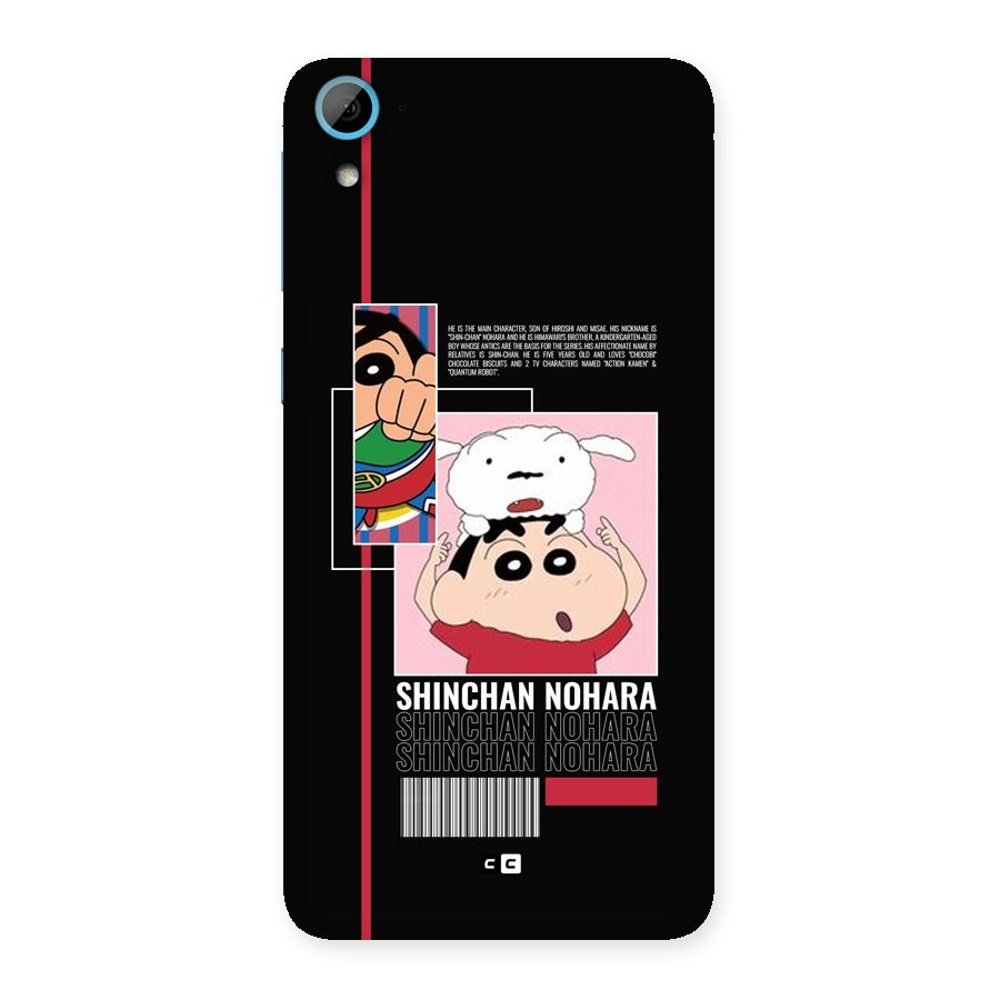 Shinchan Nohara Back Case for Desire 826