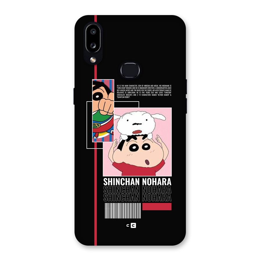 Shinchan Nohara Back Case for Galaxy A10s