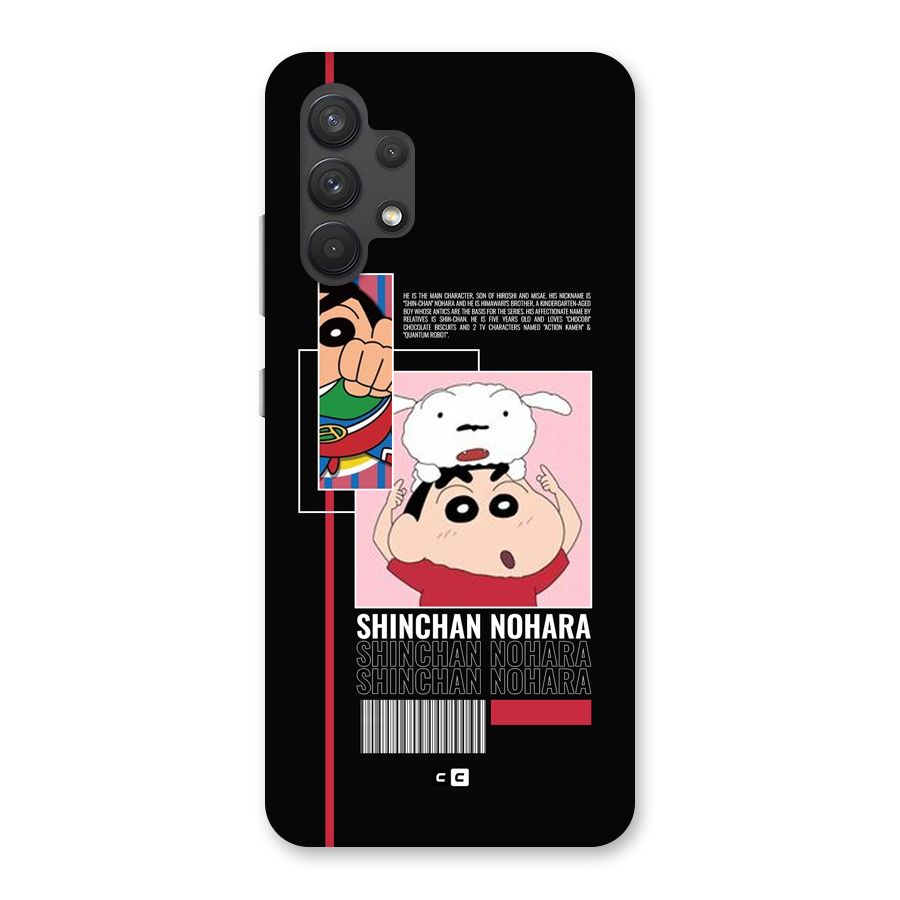 Shinchan Nohara Back Case for Galaxy A32