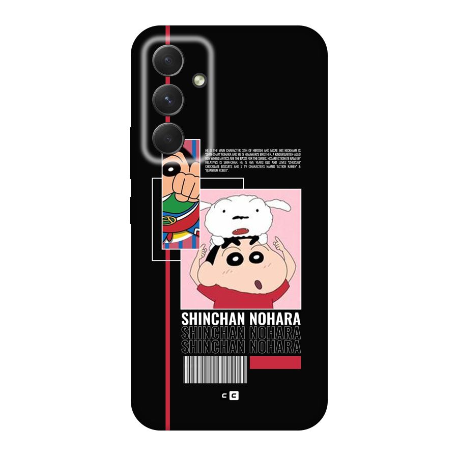 Shinchan Nohara Back Case for Galaxy A54