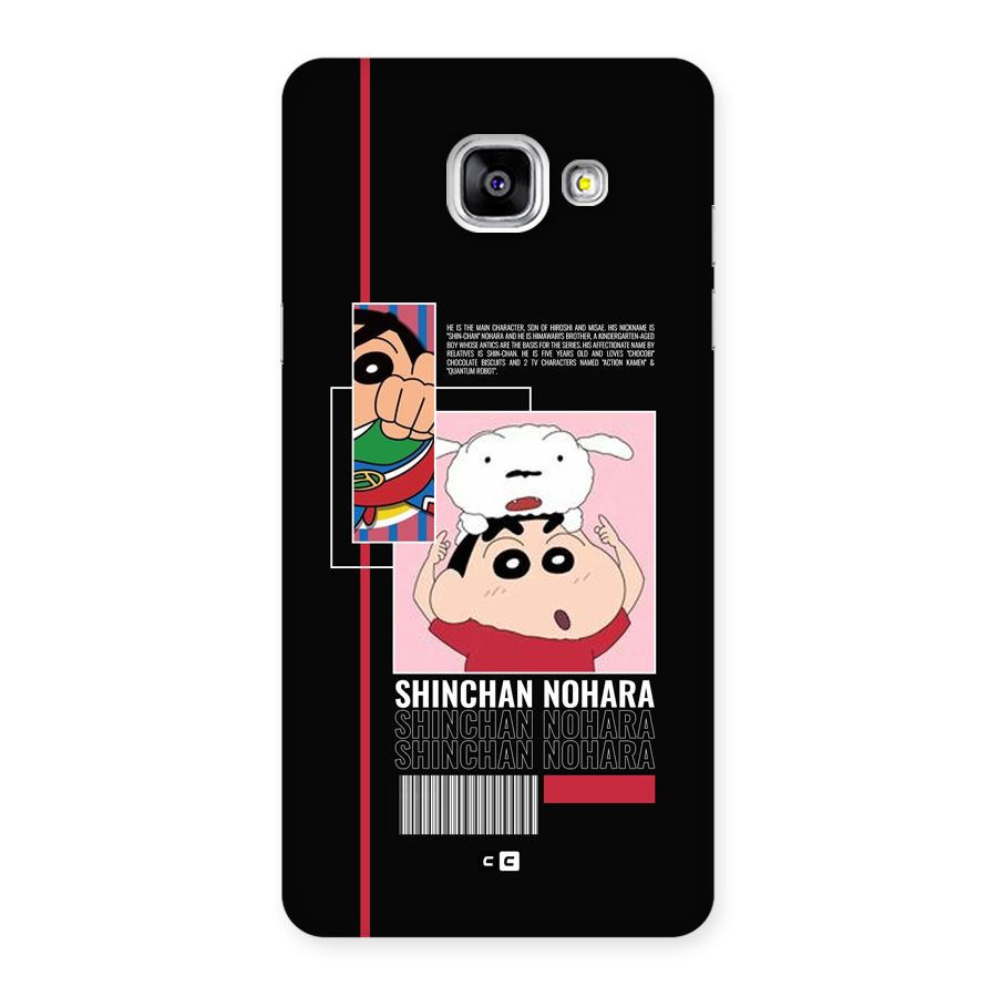 Shinchan Nohara Back Case for Galaxy A5 (2016)