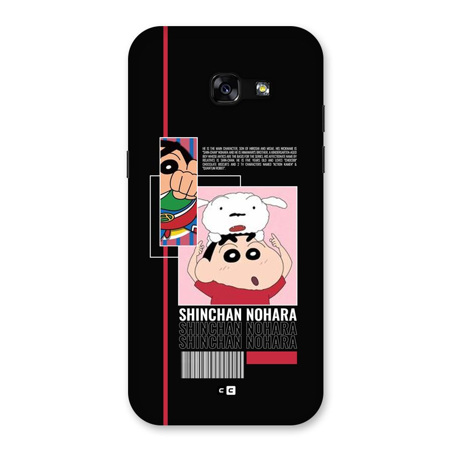 Shinchan Nohara Back Case for Galaxy A5 2017