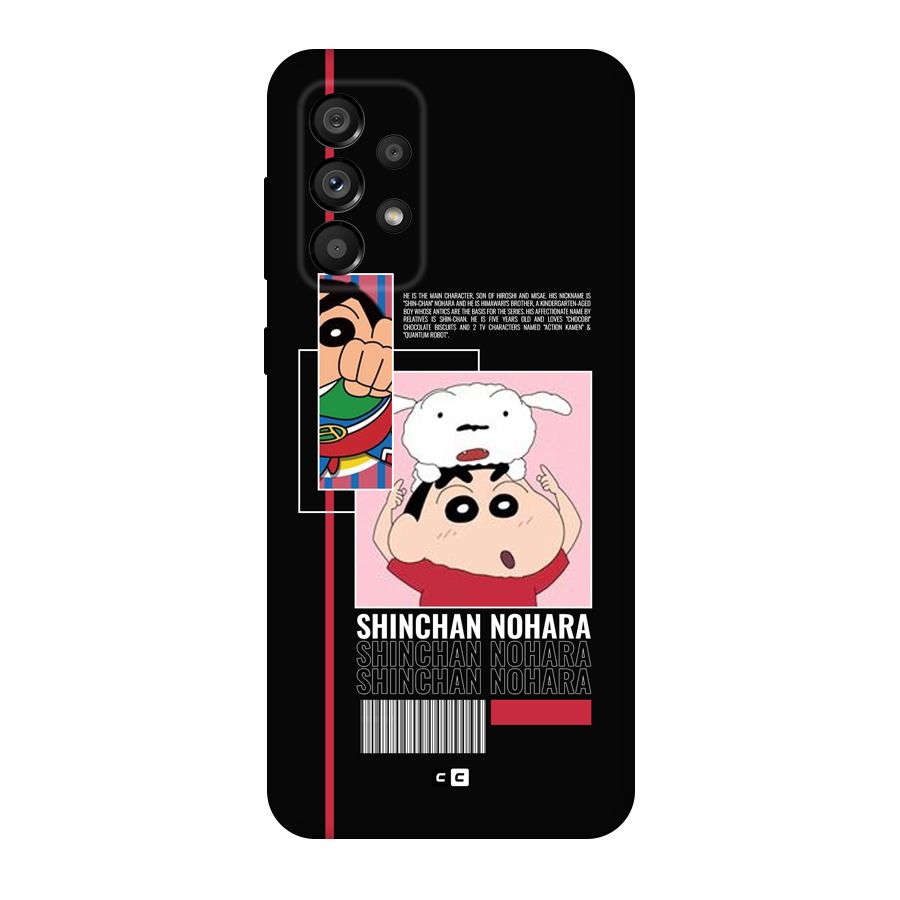 Shinchan Nohara Back Case for Galaxy A73 5G
