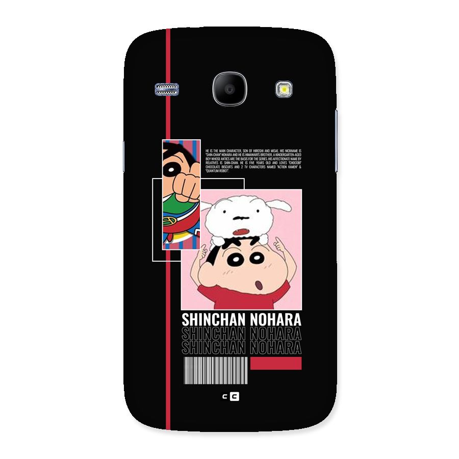 Shinchan Nohara Back Case for Galaxy Core